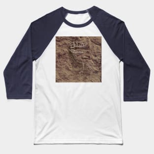 T-Rex Dinosaur skeleton Fossil Baseball T-Shirt